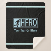 Mansquatch Sherpa Deken (Voorkant)