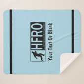 Mansquatch Sherpa Deken (Voorkant (horizontaal))