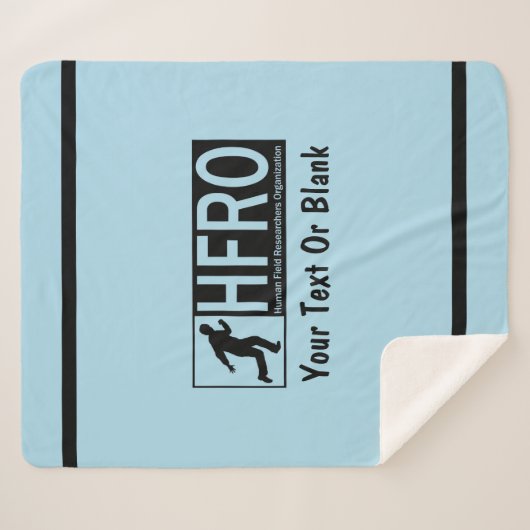 Mansquatch Sherpa Deken (Voorkant (horizontaal))