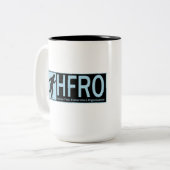 Mansquatch Tweekleurige Koffiemok (Voorkant links)