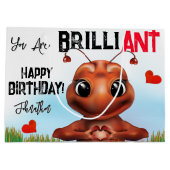 Mant Gebarentaal Gelukkige Verjaardag Groot Cadeauzakje (Achterkant)