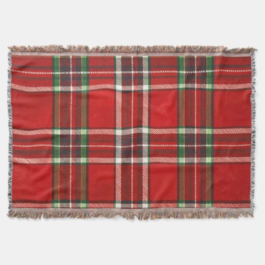 Manta Clásica a Cuadros  Rojo Deken (Voorkant)