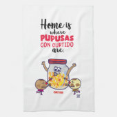 Manta de cocina El Salvador y Pupusas Theedoek (Verticaal)