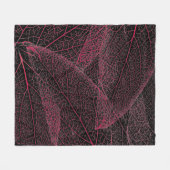 Manta de forro polar hojas de árbol fleece deken (Voorkant (Horizontaal))