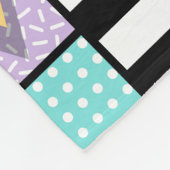 Manta de forro polar Memphis Party Fleece Deken (Hoek)
