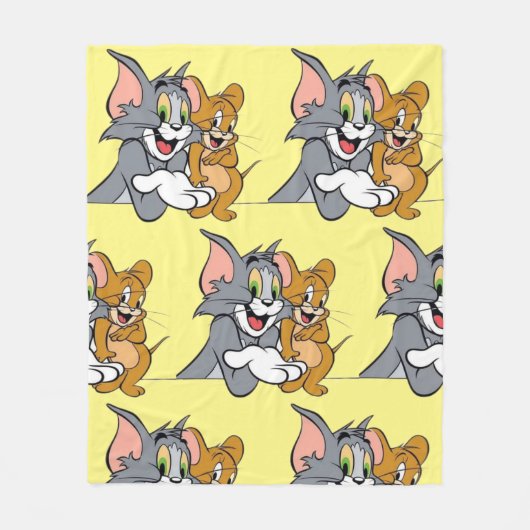 Manta de Infantil de Tom y Jerry  Fleece Deken (Voorkant)