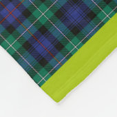 Manta estampado escocés fleece deken (Hoek)