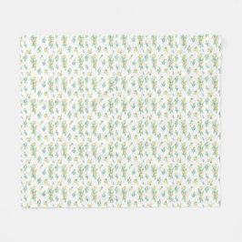 Manta "Flores del Campo" Fleece Deken