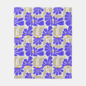 Manta Flower Fleece Deken (Voorkant)