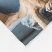 Manta personalizada con foto de perro fleece deken (Hoek)