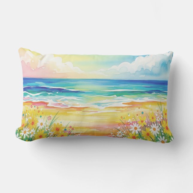 Manta playa de mi vida  kussen (Voorkant)