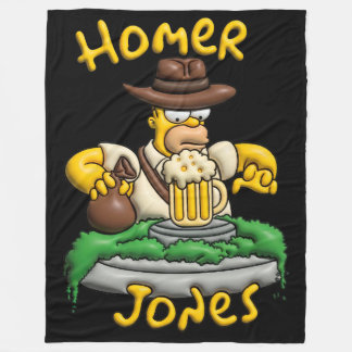 Manta Polar Diseño Homer Jones Fleece Deken