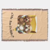 Manta Polar Infantil “Amiguitos Peludos” Deken (Voorkant)