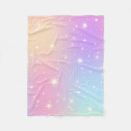 Manta polar Nublado Colores pasteles  Fleece Deken