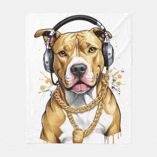 Manta polar perrito fleece deken