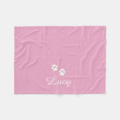 Manta Polar Personalized dog blanket, Dog blanket, Fleece Deken (Voorkant (Horizontaal))