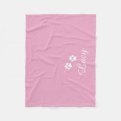 Manta Polar Personalized dog blanket, Dog blanket, Fleece Deken (Voorkant)