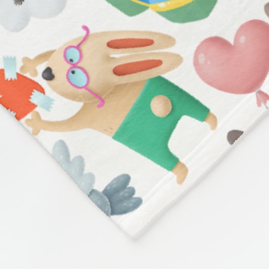 Manta polar San Valentín Fleece Deken (Hoek)