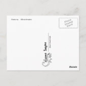 manta ray briefkaart - 02 (Achterkant)