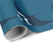 Manta Ray Cadeaupapier (Rol Hoek)