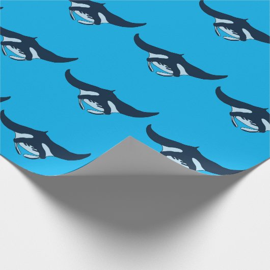 Manta Ray Cadeaupapier (Hoek)