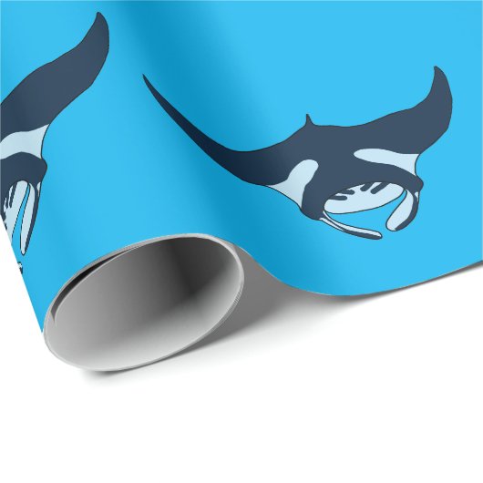 Manta Ray Cadeaupapier (Rol Hoek)