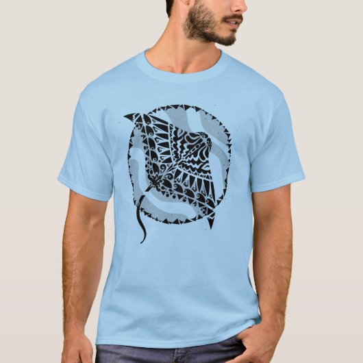 Manta Ray Cool Deep Zee T-shirt (Voorkant)