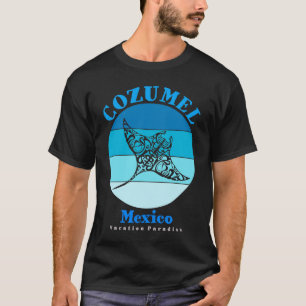 Manta Ray Cozumel Mexico Ocean T-shirt