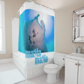 Manta ray douchegordijn (In situ)