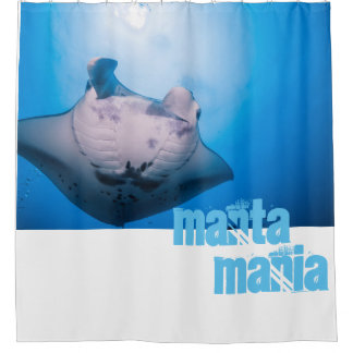 Manta ray douchegordijn