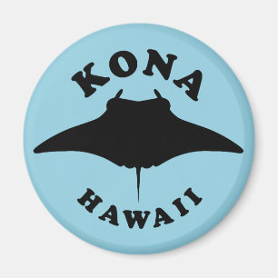 Manta Ray duiken in Kona, Hawaï Magneet