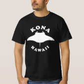 Manta Ray duiken in Kona, Hawaï T-shirt (Voorkant)