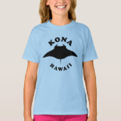 Manta Ray duiken in Kona, Hawaï T-shirt (Voorkant)