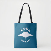 Manta Ray duiken in Kona, Hawaï Tote Bag (Voorkant)
