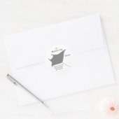 Manta ray g5 ronde sticker (Envelop)