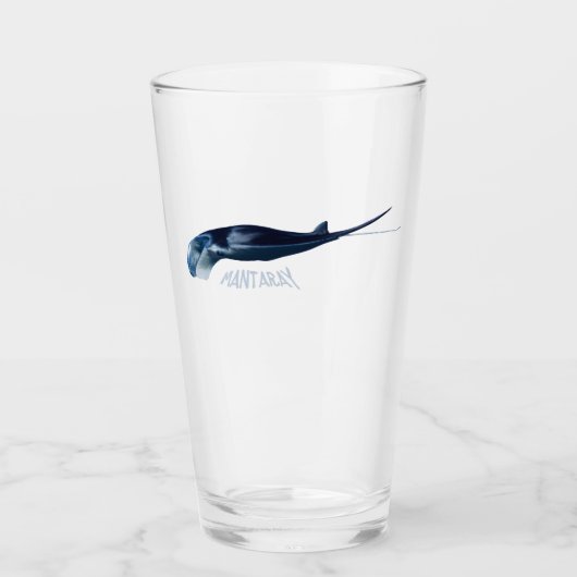 Manta Ray Glas (Voorkant)