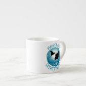 Manta Ray is mijn dierlijk Espresso Kop (Voorkant rechts)