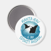 Manta Ray is mijn dierlijk Magneet (Voorkant / Achterkant)