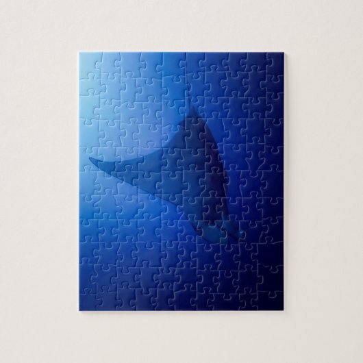 Manta Ray Jigzaag Puzzle Legpuzzel (Verticaal)
