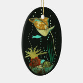 Manta Ray Keramisch Ornament (Rechts)