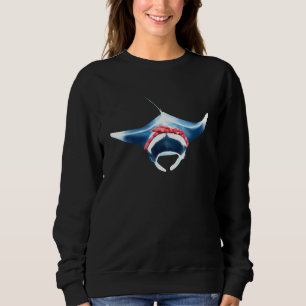 Manta Ray Kleding Bandana Scuba Duiker Manta Ray Trui