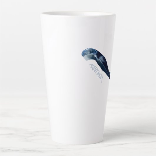 Manta Ray Latte Mok (Voorkant)