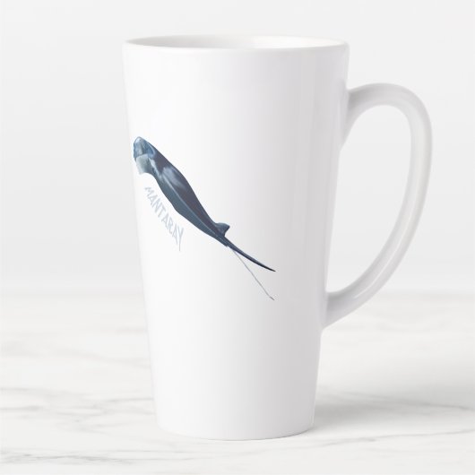 Manta Ray Latte Mok (Rechts)