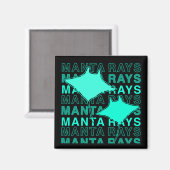 Manta Ray Magnet (Voorkant / Achterkant)