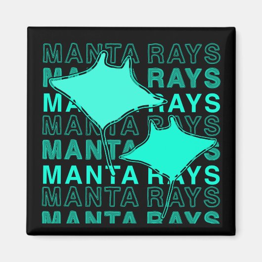 Manta Ray Magnet (Voorkant)