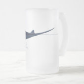 Manta Ray Matglas Bierpul (Voorkant rechts)