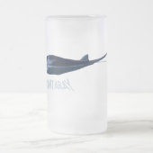 Manta Ray Matglas Bierpul (Center)