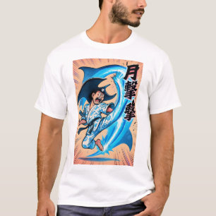 Manta-Ray Moon-Kick T-shirt