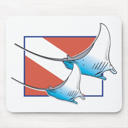 Manta Ray Muismat (Voorkant)