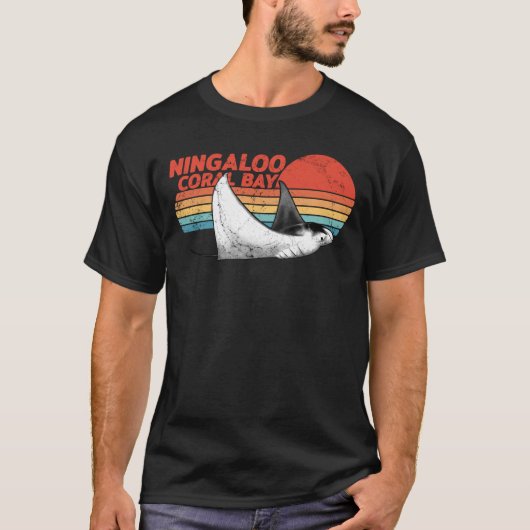 Manta Ray Ningaloo Coral Bay T-Shirt (Voorkant)